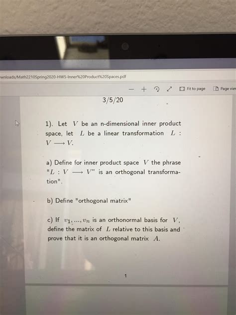 Image result for Orthogonal Matrix Problems
