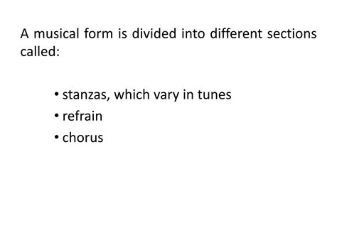 Image result for Musical Form Explained