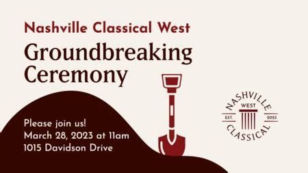 Nashville Classical West Groundbreaking Ceremony, 1015 Davidson Dr ...