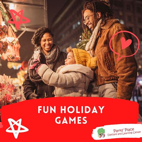 Fun Holiday Games for Families - Parks' Place Learning Center