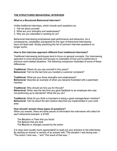 Image result for Behavioral Interview Guide