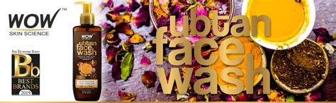 Buy WOW Skin Science Ubtan Face Wash with Chickpea Flour, Turmeric ...