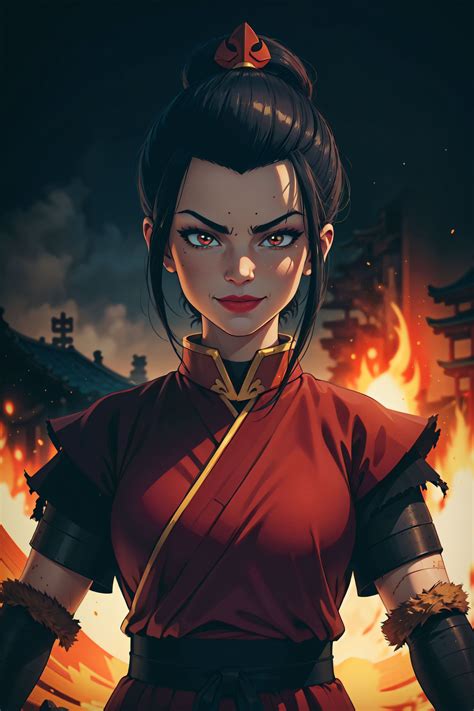 Azula generated by AI Avatar Azula, Avatar Ang, Avatar Fan Art, Avatar: The Last Airbender ...