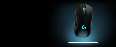 Logitech G703 LIGHTSPEED Wireless Gaming Mouse with HERO 16K Sensor - BLACK