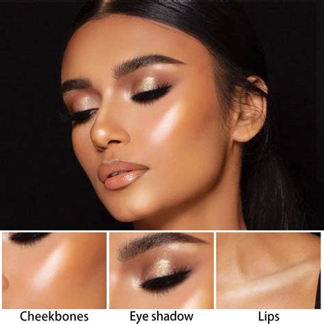 Buy evpct 2Pcs Face Highlighter Stick Cream Contour Stick Bronzer Stick ...