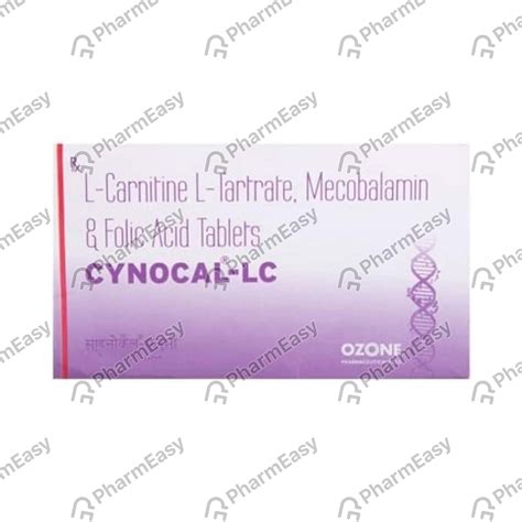 Cynocal Lc Strip Of 10 Tablets: Uses, Side Effects, Price & Dosage ...