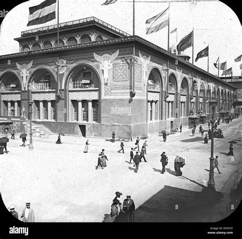 Worlds columbian exposition transportation building Black and White Stock Photos & Images - Alamy - transportation building
