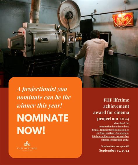 FHFs Lifetime Achievement Award for Cinema Projection, Regal Cinema ...