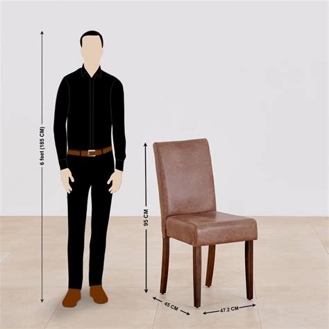 Buy Nirvana Kaya 6-Seater Dining Set with Indus Chairs - Brown from ...