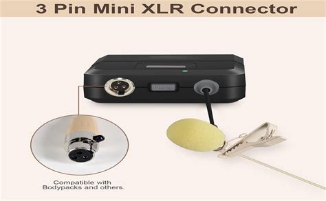 kh Professional Hands Free Headset/Headworn Microphone - 3 Pin Mini XLR ...