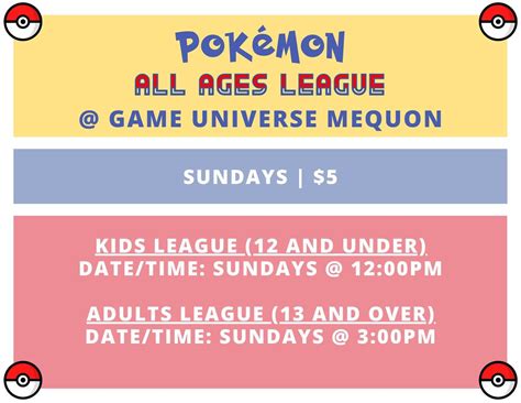Pokémon League, 10954 N Port Washington Rd., Mequon, WI, United States ...