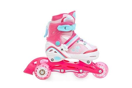 Rollers Raven Roller en ligne Zoya roue LED du 34 au 37 + patin à ...