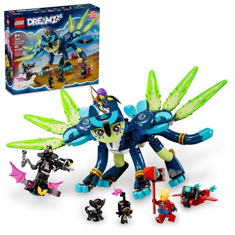 Buy LEGO DREAMZzz Zoey and Zian The Cat-Owl, TV Show Inspired Animal ...