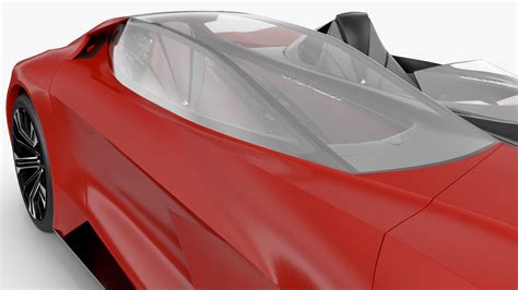 3D model Asymmetric Car Rigged for Maya | 3D Molier International