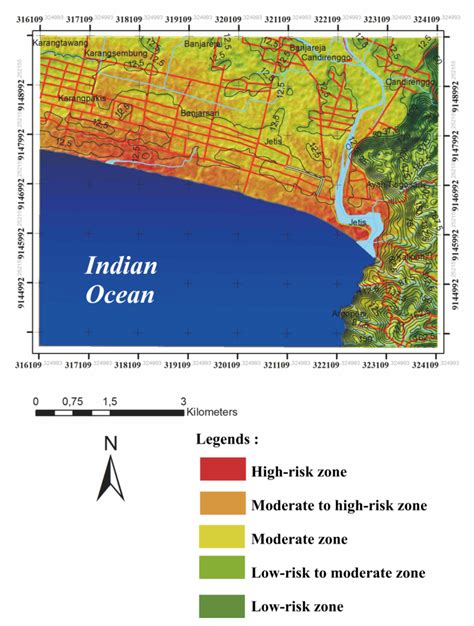 Tsunami Hazard Zone and Multiple Scenarios of Tsunami Evacuation Route ...