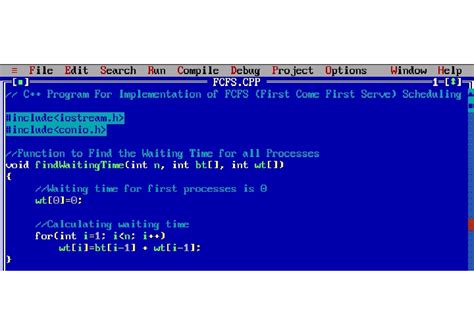 Image result for Operating System Notes in Python for Fcfs Program