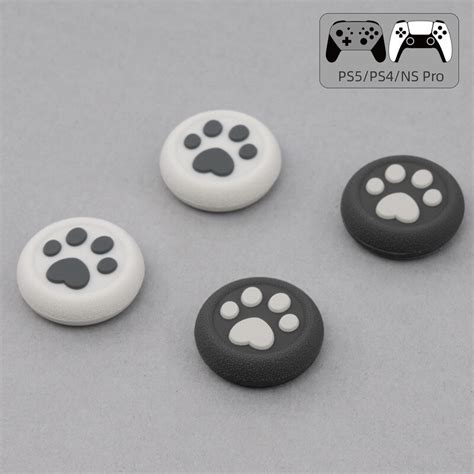 Buy GeekShare 4PCS Joy Con Thumb Grip Set Joystick Caps Cover for PS4 ...