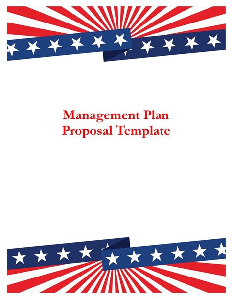 Image result for Management Proposal Example