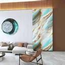 ORIDOR Foils Abstract Blue Wallpaper Price in India - Buy ORIDOR Foils ...