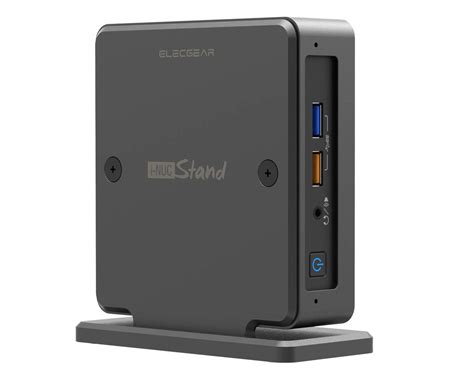 ElecGear iNUC-K Vertical Stand for Intel NUC Mini PC, Aluminum Cooling ...