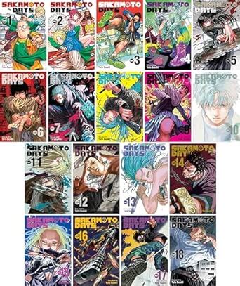 Sakamoto Days (Vol. 1-15) Complete Manga Series Collection | 15 Books ...