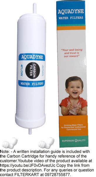Aquadyne Inline Carbon Filter Quickfit type for Service for Aquagrand ...