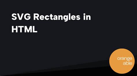 HTML SVG 的图像结果