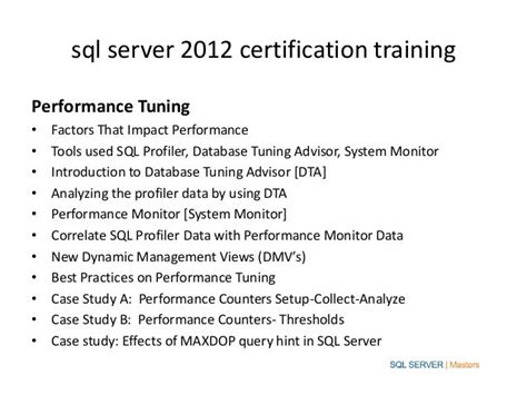 MS SQL 2012 Certification 的图像结果