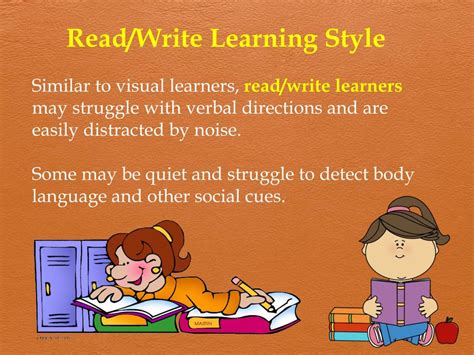 Image result for Reading Writing Learning Style