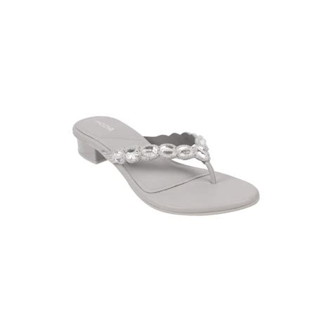 Buy Mochi Women Grey Party Sandals Online | SKU: 35-1636-14-36 – Mochi ...