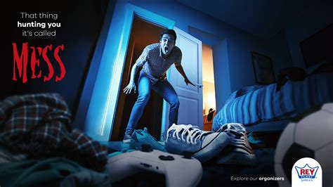 Reyplast: That thing hunting you it’s called MESS • Ads of the World™ | Part of The Clio Network