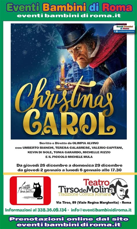 Spettacolo teatrale per bambini "Christmas Carol - Canto di Natale ...