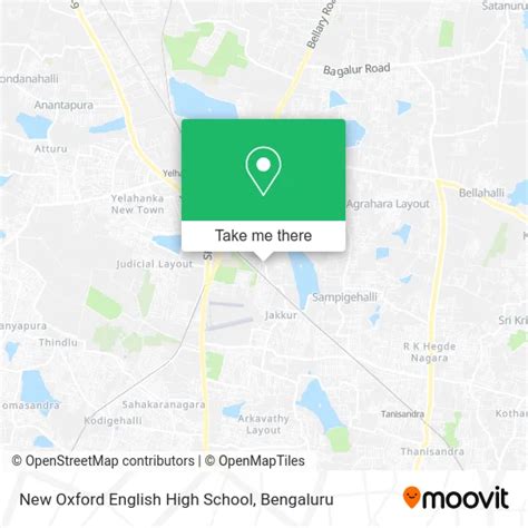 How to Get to New Oxford English High School in Bengaluru by Bus?