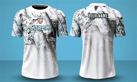 Jersey mockup full editable layer | Premium PSD