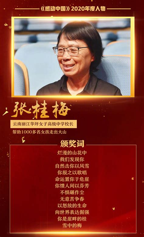 感动中国2020年度人物颁奖