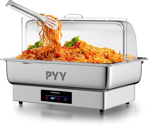 Amazon.com: PYY Electric Chafing Dish Full Size Stainless Steel Chafer ...