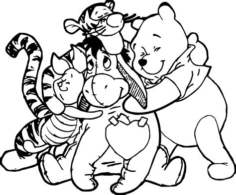 Winnie the Pooh Coloring Pages – Printable Coloring Pages. FREE