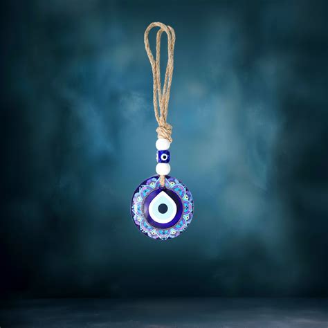 Get Big Living Evil Eye Hanging for peace & positive vibes. – BhagyaG