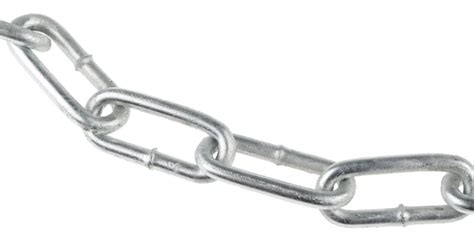RS PRO | RS PRO Galvanised Steel Chain, 10m Length, 130 kg Lifting Load ...