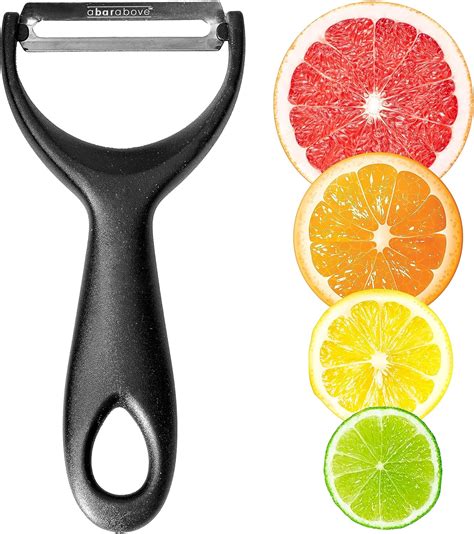 Amazon.com: A Bar Above Stainless-Steel Citrus Peeler, Premium Fruit Peeler for Oranges, Lemons ...
