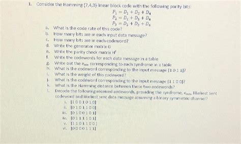 Examples of Hamming Code Linear Block Code in Urdu 的图像结果