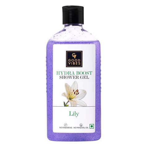 Good Vibes Lily Hydra Boost Shower Gel, 300 ml ஹிந்தியில் பயன்கள் ...