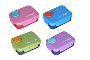 Buy PROBOTT PBH Stainless Steel Lunch Box (2 Grid + 1 Bowl, Blue ...