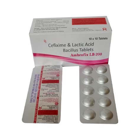 AMBROFIX-200 LB Tablets Ambromide Pharma Pvt. Ltd.