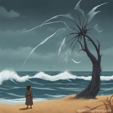 The Whisper of the Wind: An Ancient Tale | Stable Diffusion Online