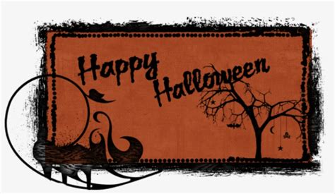 Haunted Tree Banner - Halloween Png Gif Banner - Free Transparent PNG ...