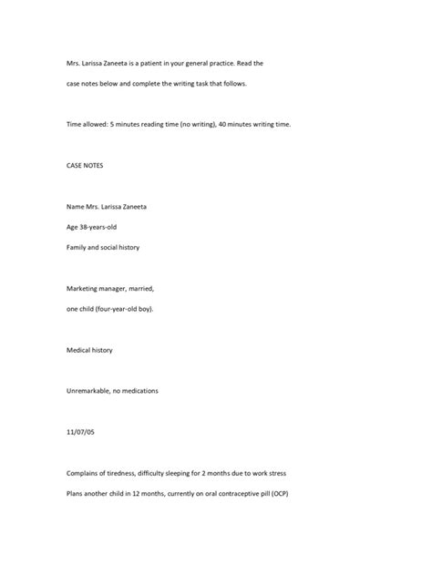 Image result for OET Writing Samples