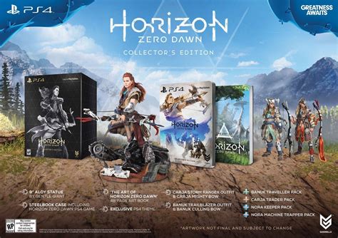Horizon: Zero Dawn Collector's Edition revealed