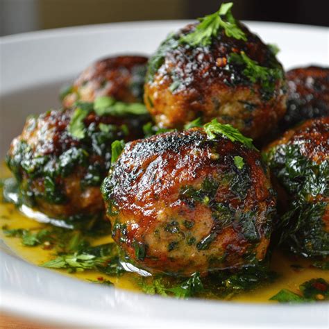 Turkey Spinach Meatballs