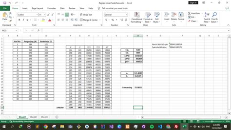 Image result for Forecasting in Excel Using Linear Regression
